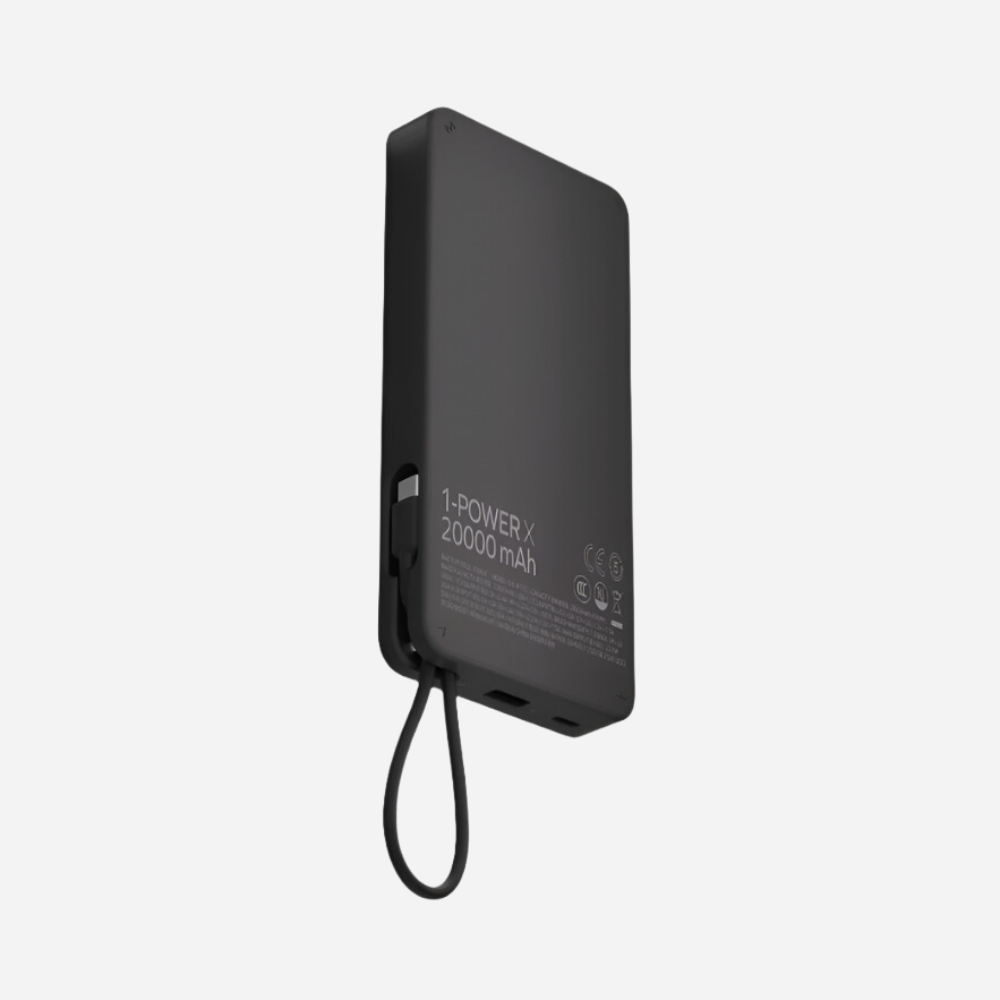 1-Power X Powerbank 20000mAh with USB-C Cable