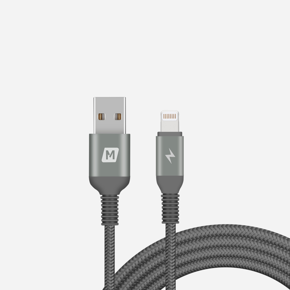 Elite Link USB-A to Lightning Cable 2M - Black